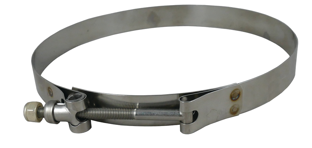 Trident Marine 720-1340 Trident SS T-Bolt Hose Clamps, 1-5/8" to 1-3/4"