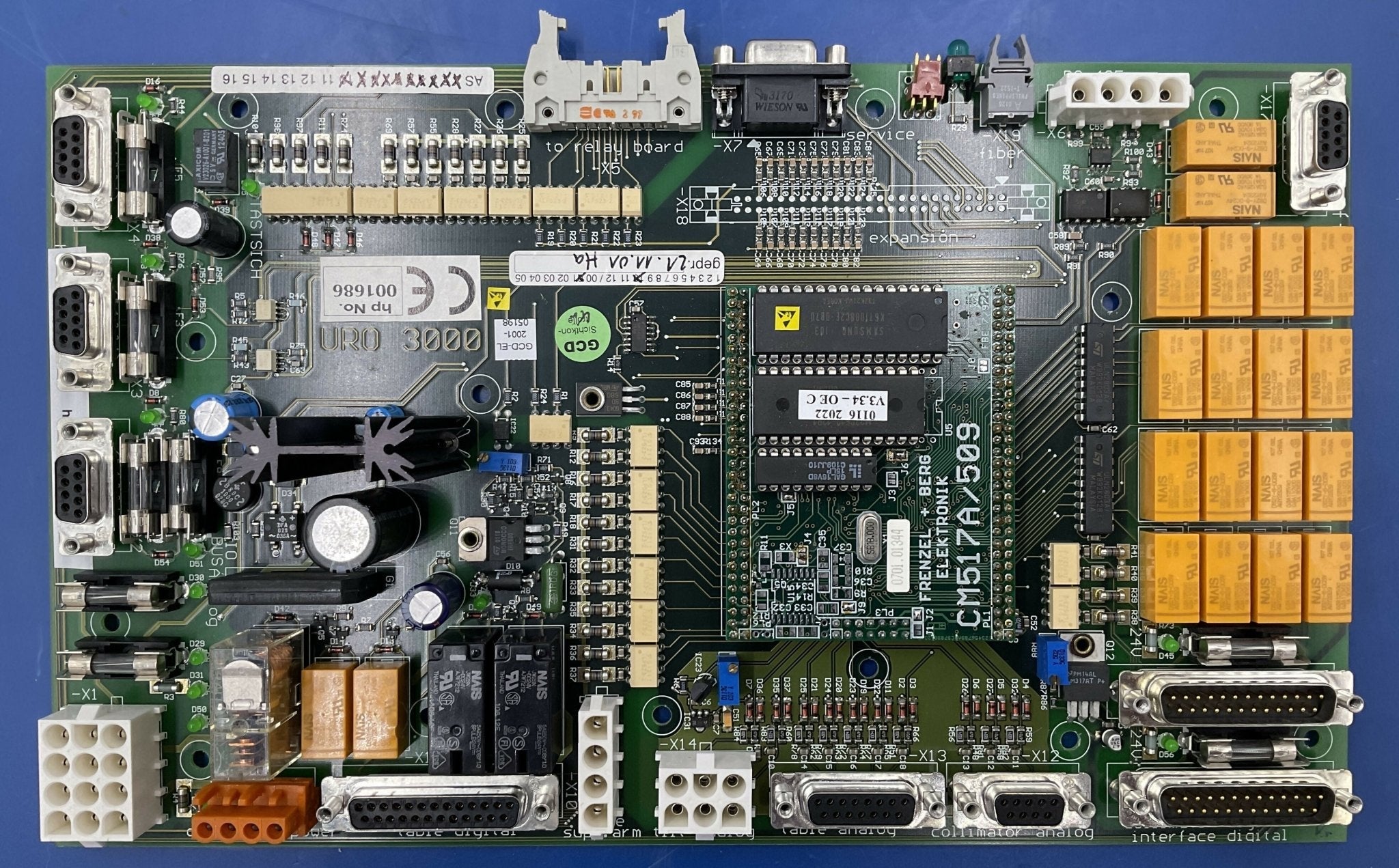 URO 3000 INTERFACE BOARD (HP 0116 2020 OEC