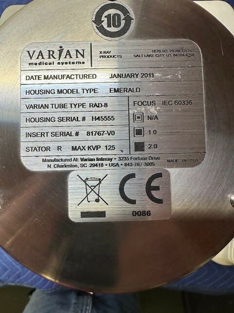 Varian X-Ray Tube (Pre-owned