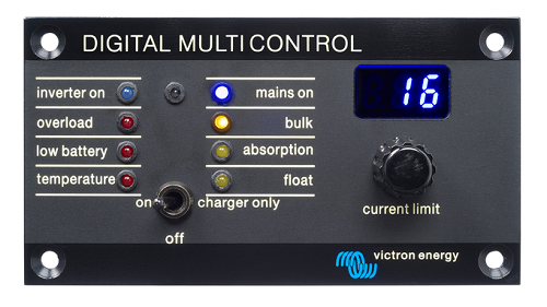 Victron Quattro Inverter/Charger 12 VDC - 5000W -Dual 100AMP 120VAC Inputs - Auto Transfer Switch - 200AMP Battery Charger - Stackable