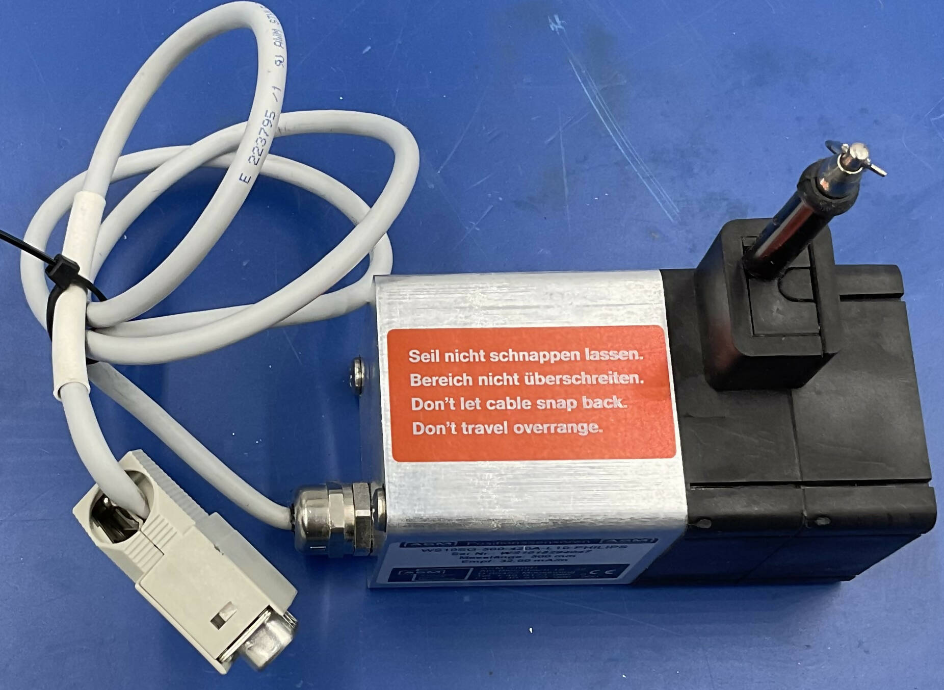 WIRE POSITION SENSOR (WS10SG-500-420A-L-10 PHILIPS