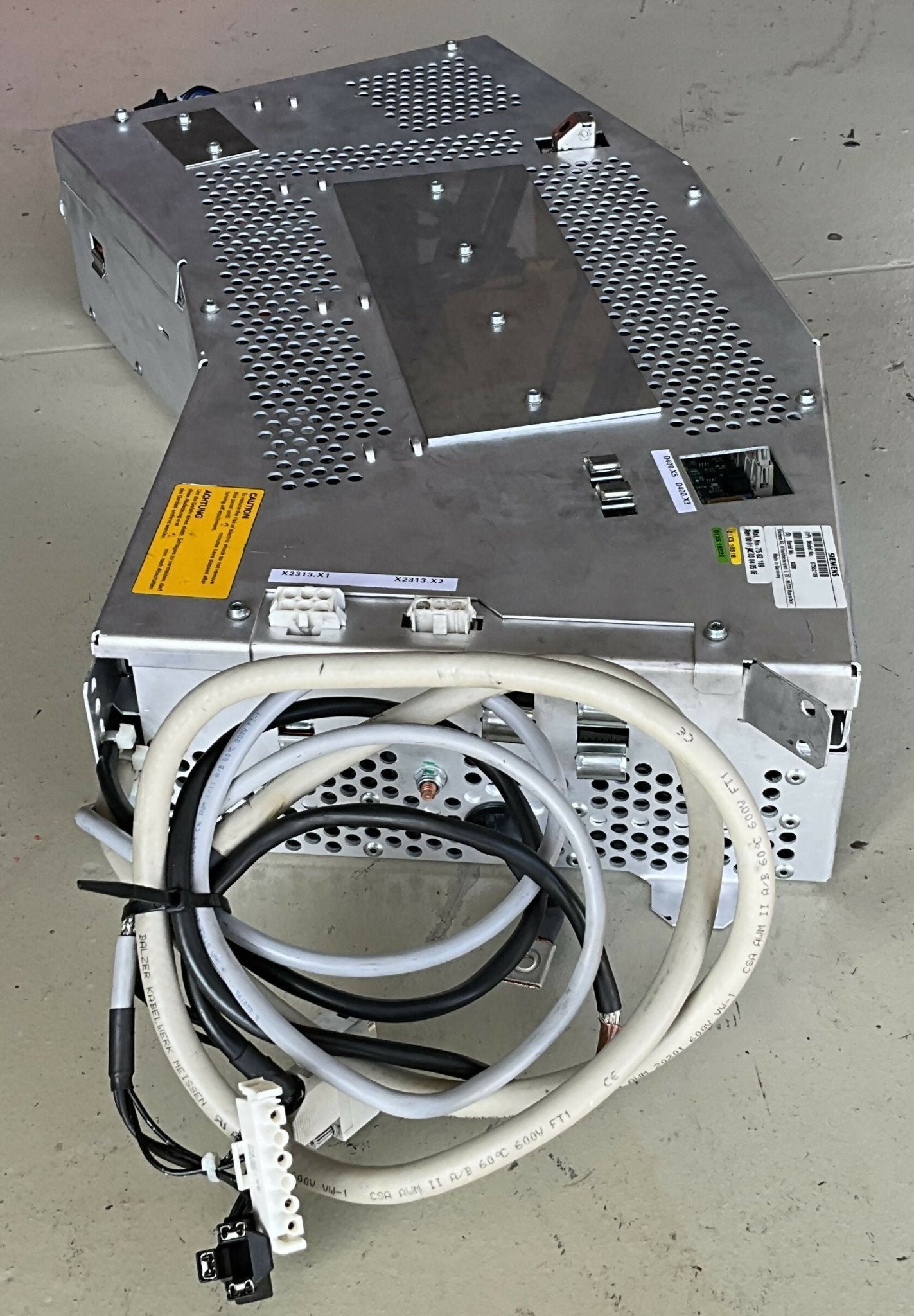 XRS ELECTRONIC BOX W/D400 BOARD (07562189/7562189 SIEMENS