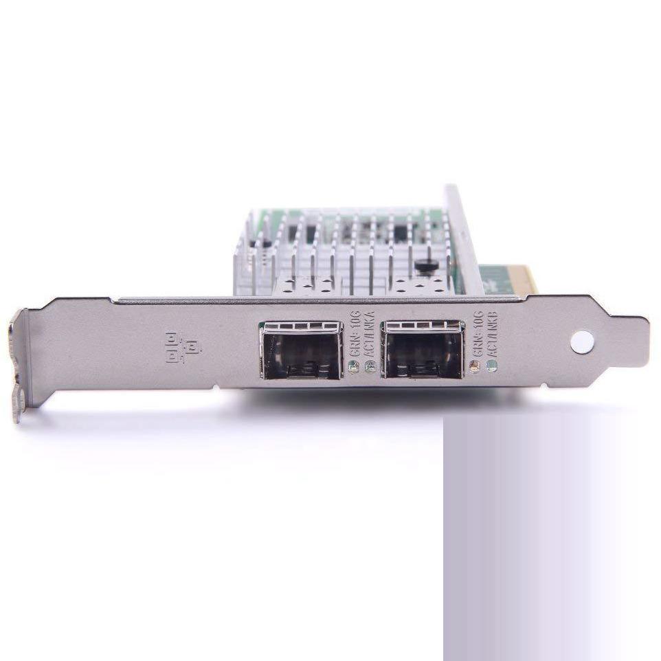 10Gtek for Intel E10G42BTDA 82599ES Chip 10GbE Ethernet Converged Network Adapter X520-DA2/X520-SR2, PCI-E X8 Dual SFP+ Port - AloinfoUSA