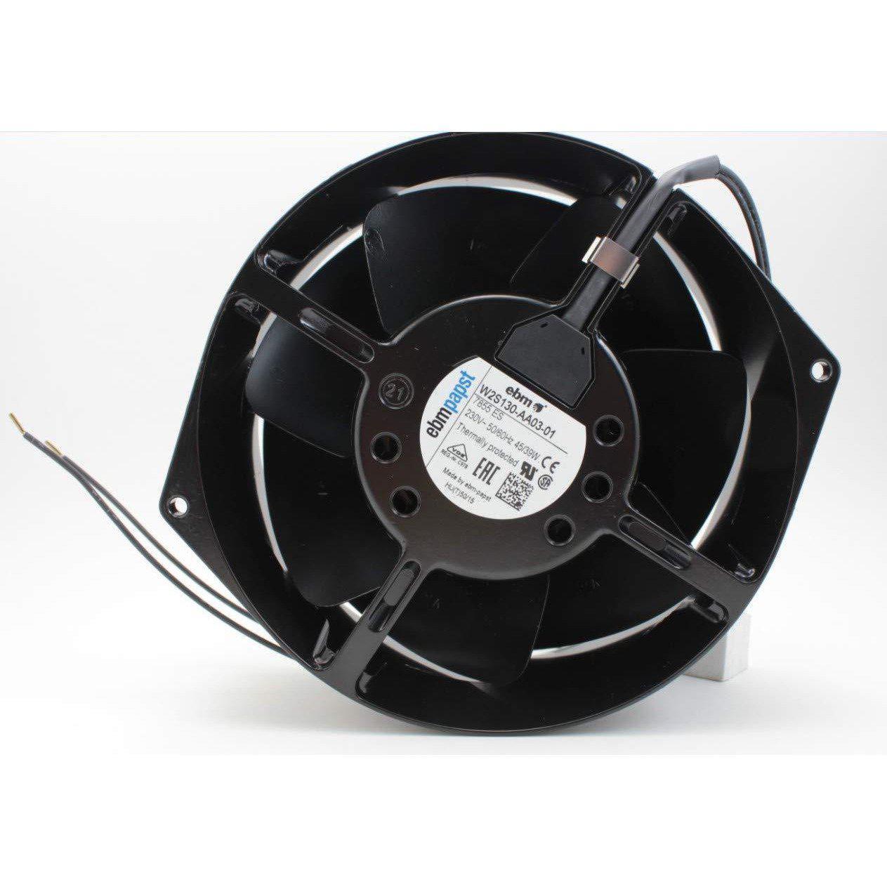 150x55 W2S130-AA03-01 7855ES 230V 50/60Hz 45/39W 2Wire AC Fan W2S130-AA03-21 - AloinfoUSA