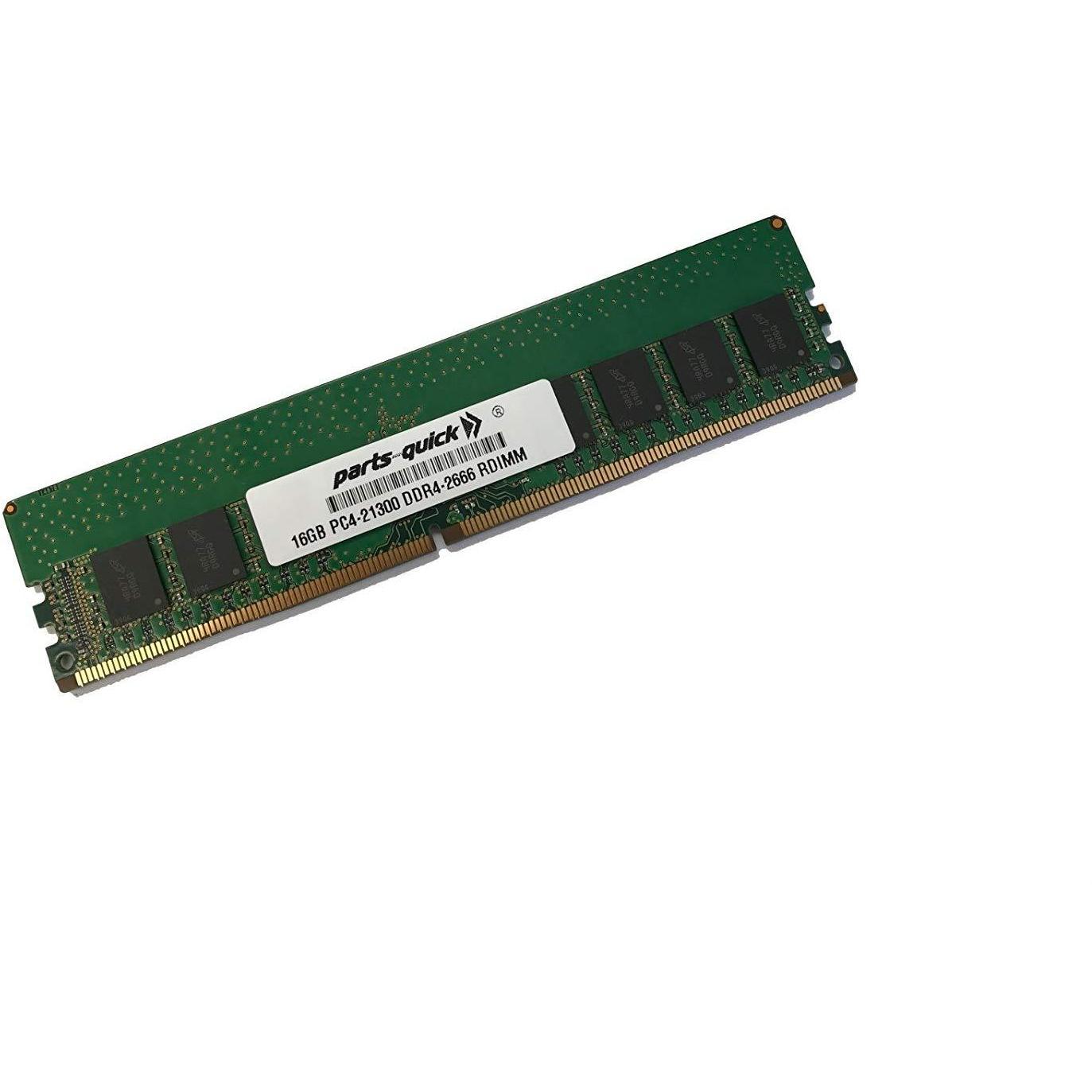 16GB Memory Module for Dell PowerEdge R440 Rack Server DDR4 2Rx8 RDIMM 2666MHz LV RAM (PARTS-QUICK BRAND) - AloinfoUSA
