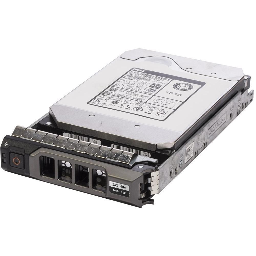 400-ANVE - DELL ORIGINAL 10TB 7.2K SAS 3.5" 6Gb/s HDD KIT WITH 13TH GEN TRAY Poweredge T330, T430, T530, T630, R230, R330, R430, R530, R630, R730, R730XD, R930, PowerVault MD1220, MD1420 , MD3420 - AloinfoUSA