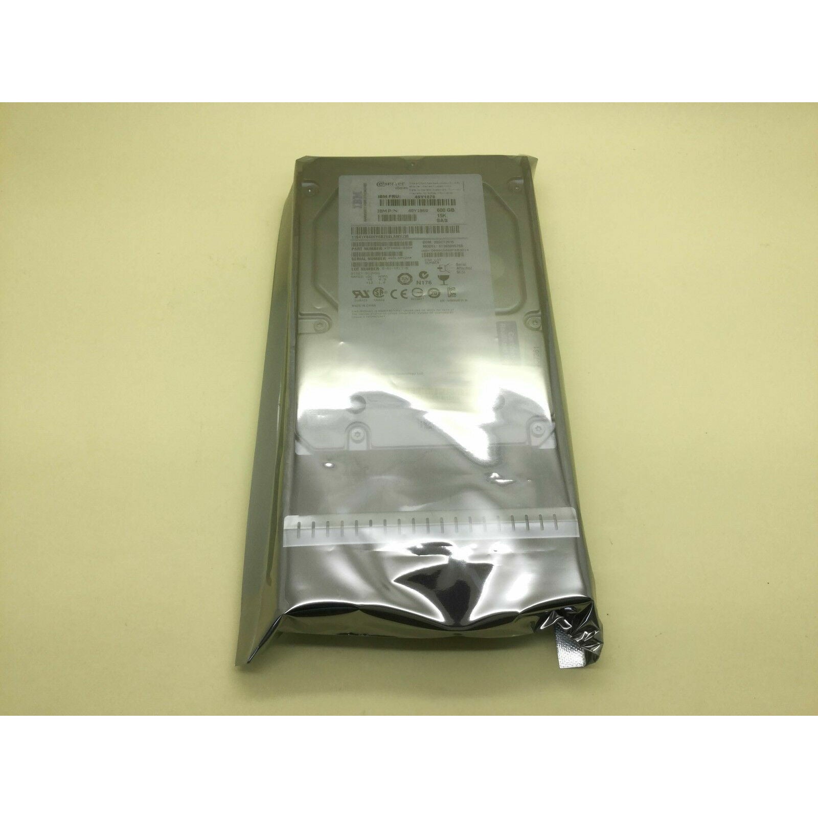 49Y1866 49Y1870 IBM 600GB 15K 6G LFF 3.5'' SAS HDD HARD DRIVE 49Y1869 883436078306 - AloinfoUSA