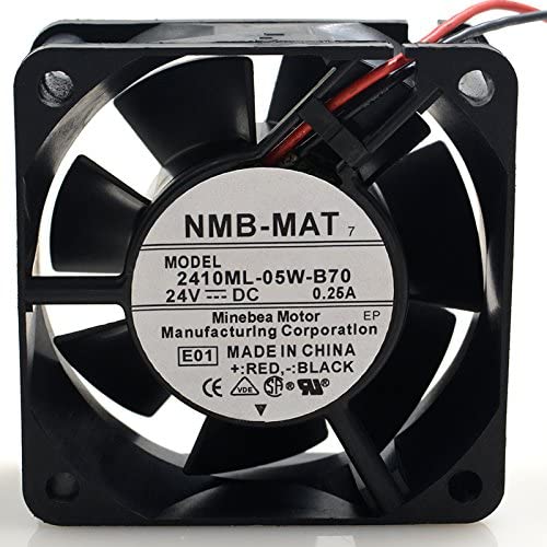 Cooler NMB TECHNOLOGIES - 2410ML-05W-B70-B00 - AXIAL FAN, 60MM, 24VDC, 190mA - AloTechInfoUSA