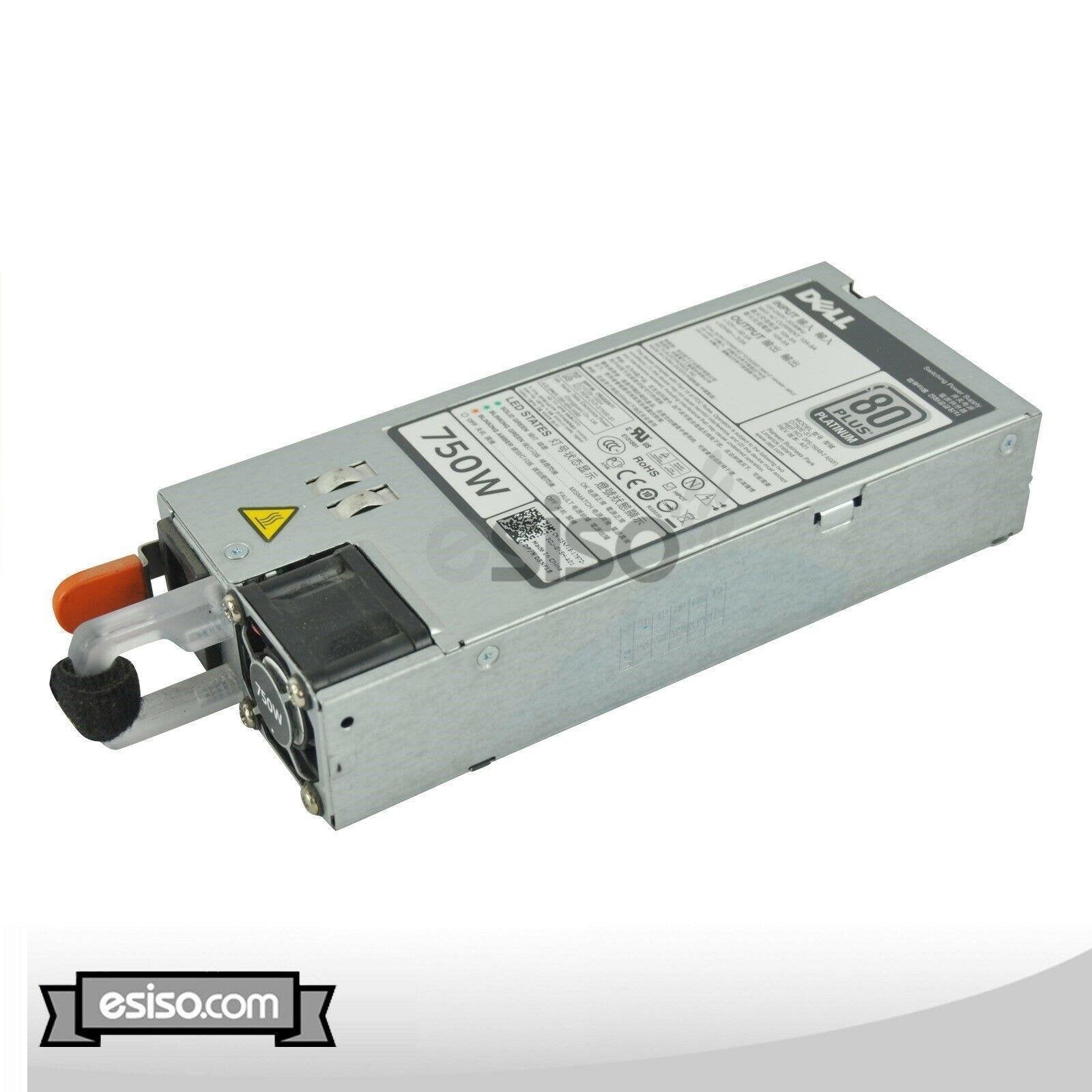 5NF18 05NF18 DELL POWEREDGE R820 R720 R620 R520 620 T420 T320 750W POWER SUPPLY 606024360115 - AloinfoUSA