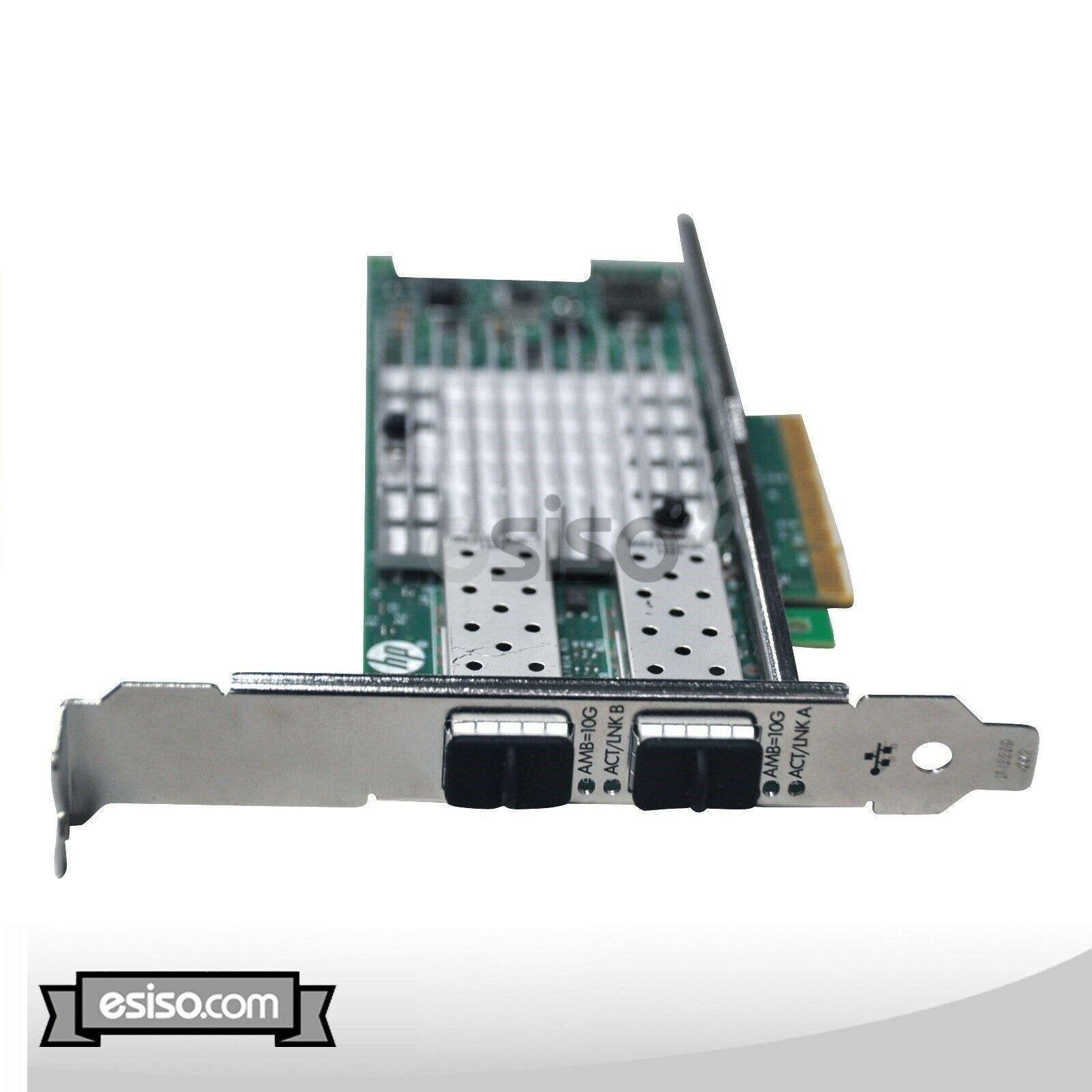 665249-B21 669279-001 HPE NC560SFP X520-DA2 10GB 2-PORT ADAPTER CARD Placa - AloinfoUSA