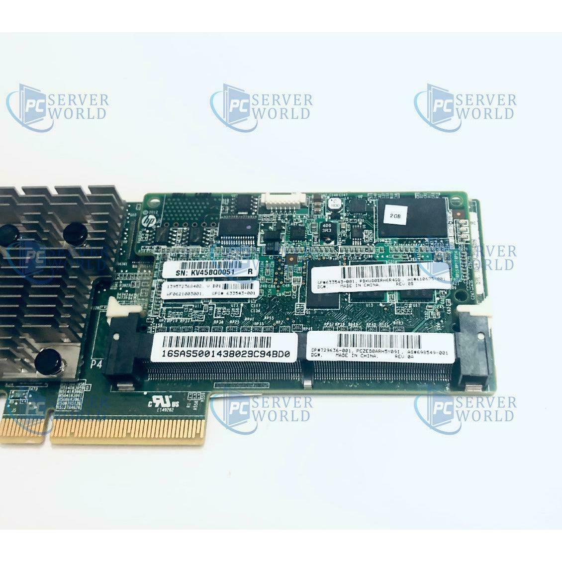 698531-B21 HP SMART ARRAY P431 2GB FBWC 6GB 2-PORTS EXT SAS CONTROLLER 887111206961 - AloinfoUSA