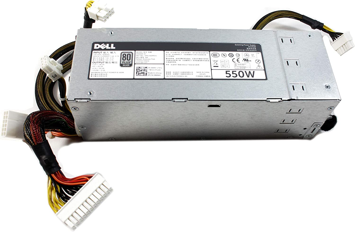 DELL R520 T420 Non-redundant line power supply 96R8Y F550E-SO F550E-S0 F550E-S 02G4WR DH550E-S1 - AloTechInfoUSA