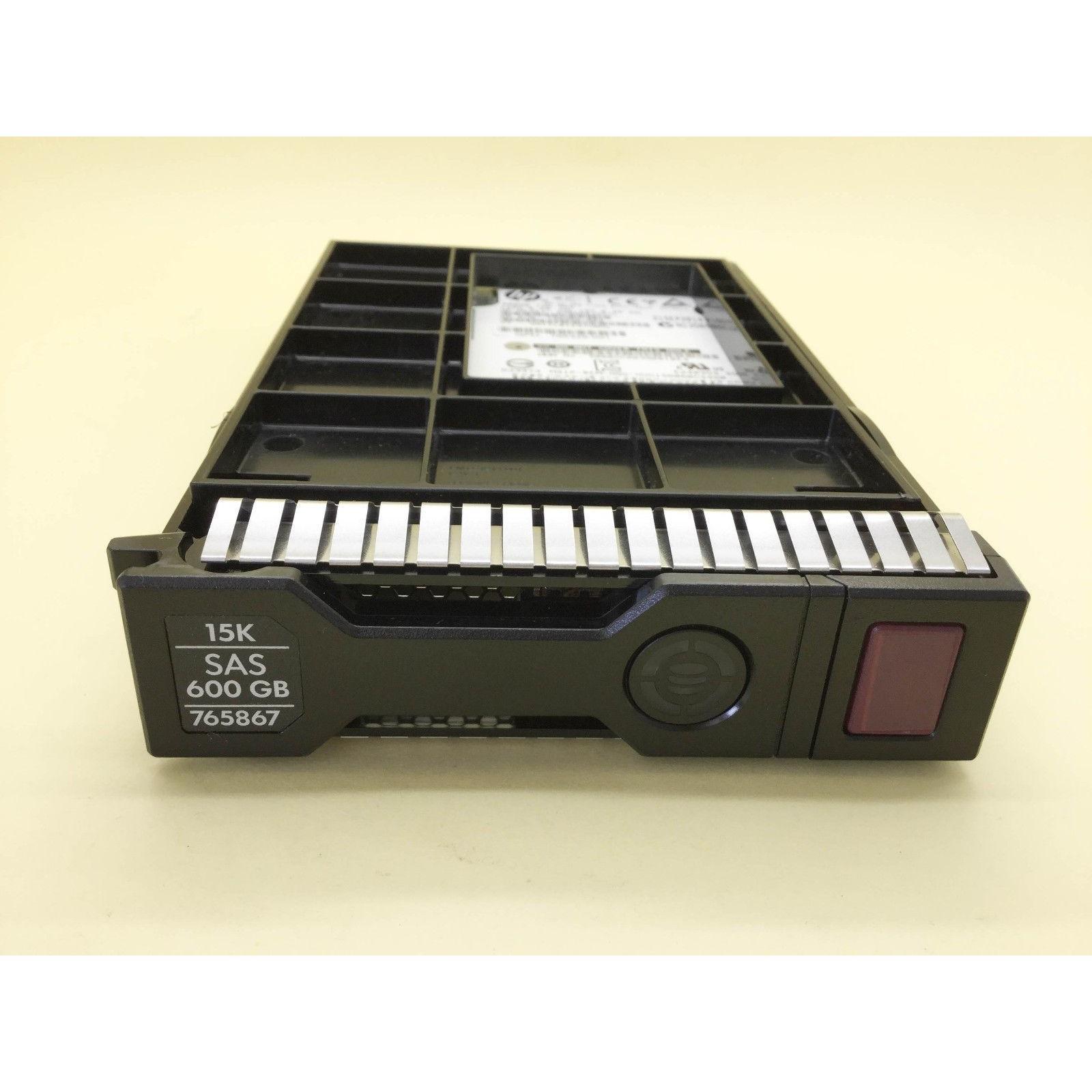 765424-B21 HP 600GB 12G SAS 15K 2.5IN ENT SCC HDD 765867-001 888182854433 - AloinfoUSA