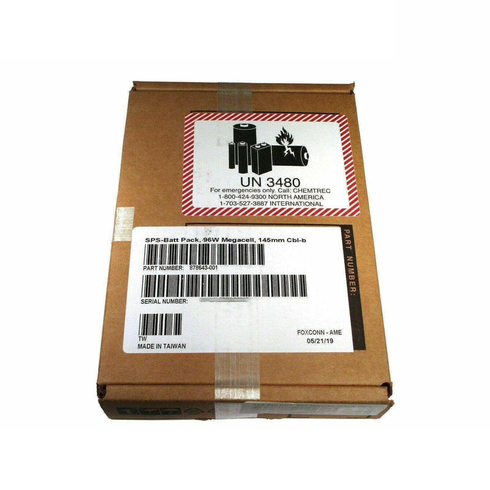 878643-001 HPE 96W Smart Storage Battery Module 875241-B21 871264-001 Bateria - AloinfoUSA