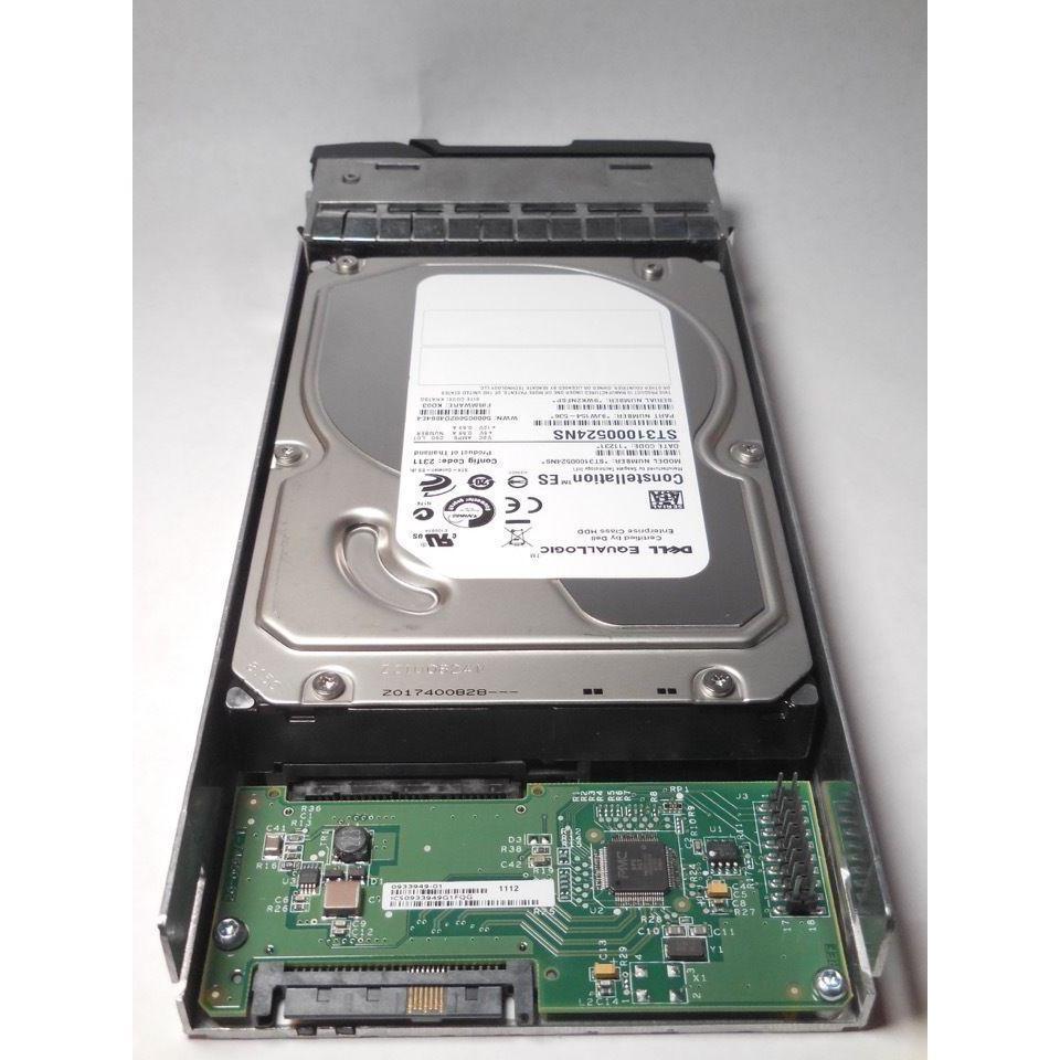 9JW154-536 DELL EQUALLOGIC 1TB 7.2K SATA 3.5 3G HDD KIT PS4000E PS5000E PS6000E - AloinfoUSA