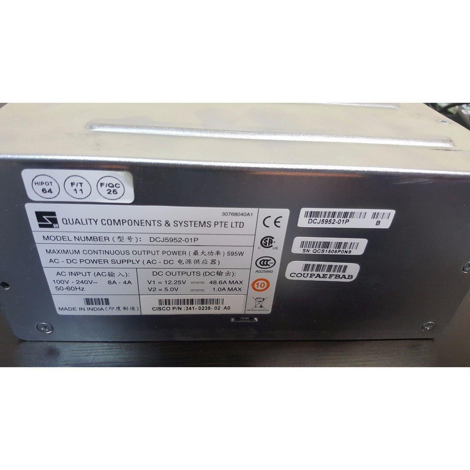 Cisco 3925/3945 AC Power Supply -  PWR-3900-AC 641676238139 Fuente - AloinfoUSA