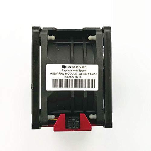 Cooler Replacement CPU Cooling Fan for HP ProLiant DL380 G8 DL380P G8 DL380P GEN8 DL380E Series 654577-001 662520-001 661332-001 PFR0612XHE-CF1U Fan - AloinfoUSA