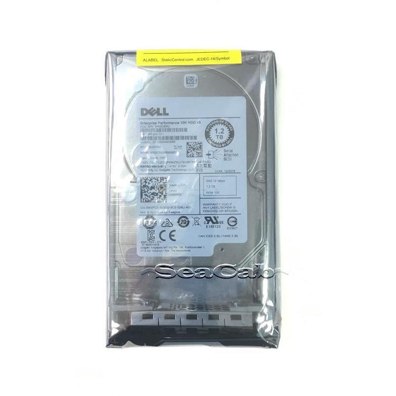 Dell 1.2TB 10K SAS 2.5" Hard Drive for PowerEdge R330 R430 R530 R630 R730 R930 616639022490 - AloinfoUSA