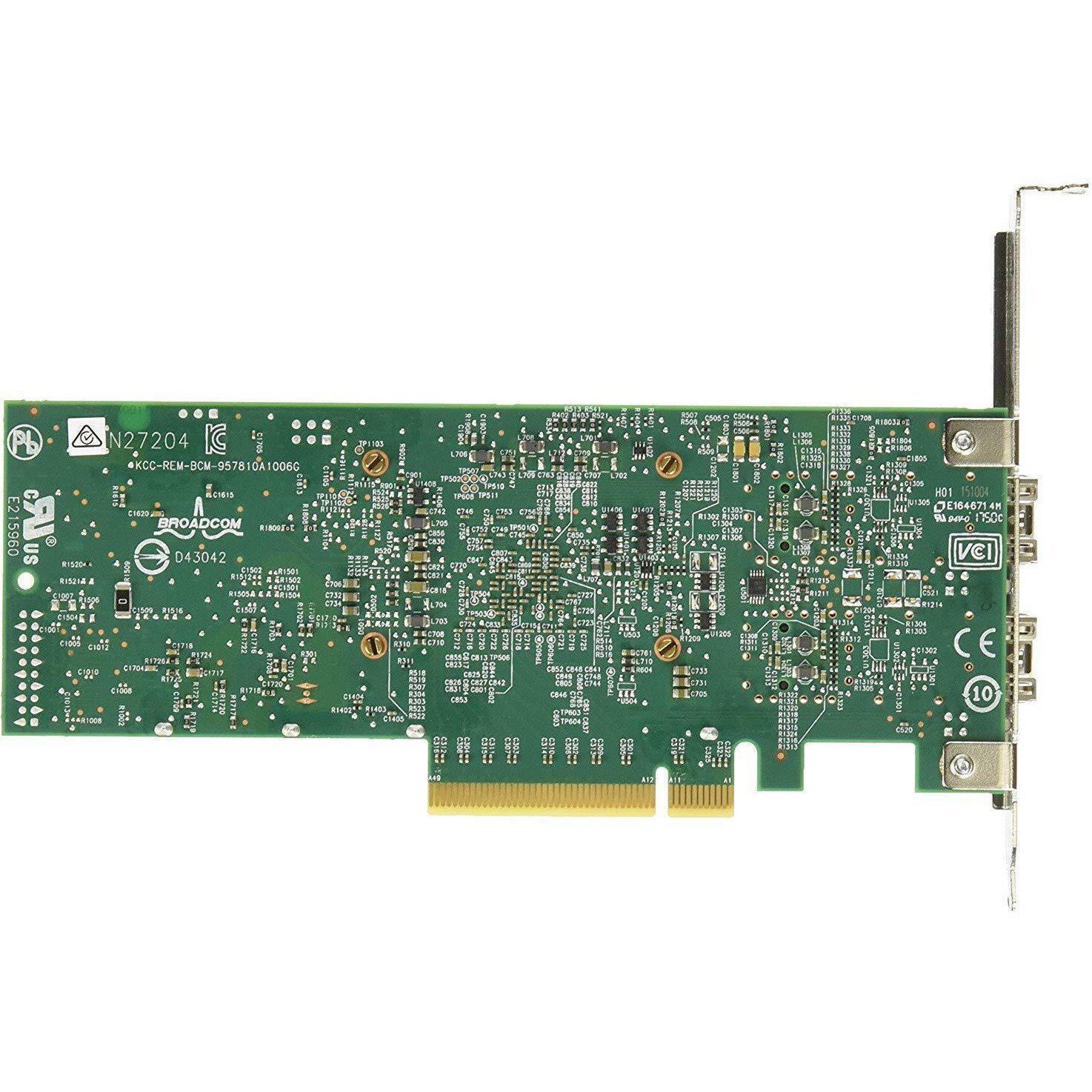 Dell 540-BBGS QLOGIC 57810S DP 10GB SFP CNA Placa - AloinfoUSA