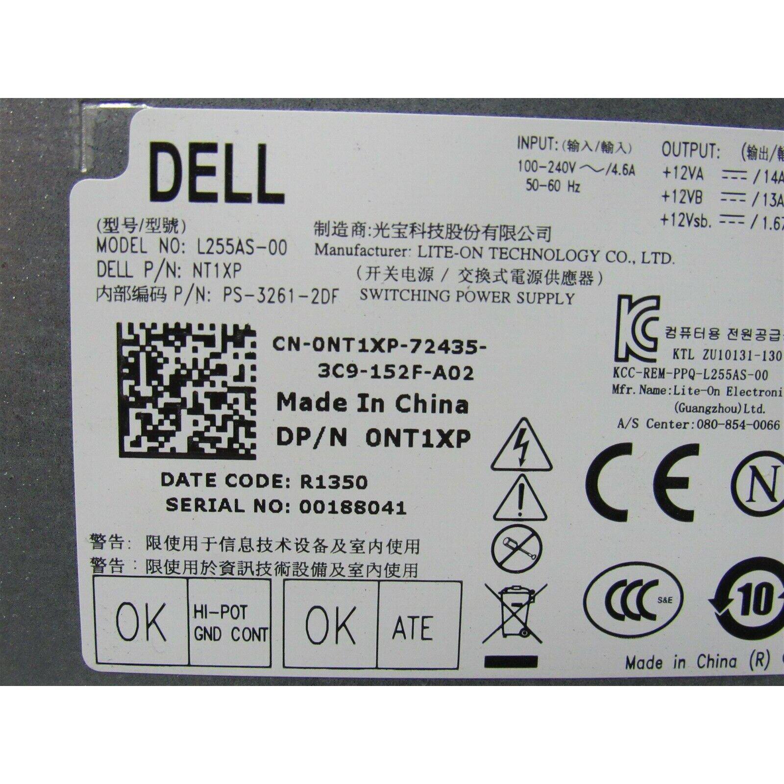 Dell Optiplex 240W Power Supply 0NT1XP 0FP16X NT1XP FP16X - AloinfoUSA