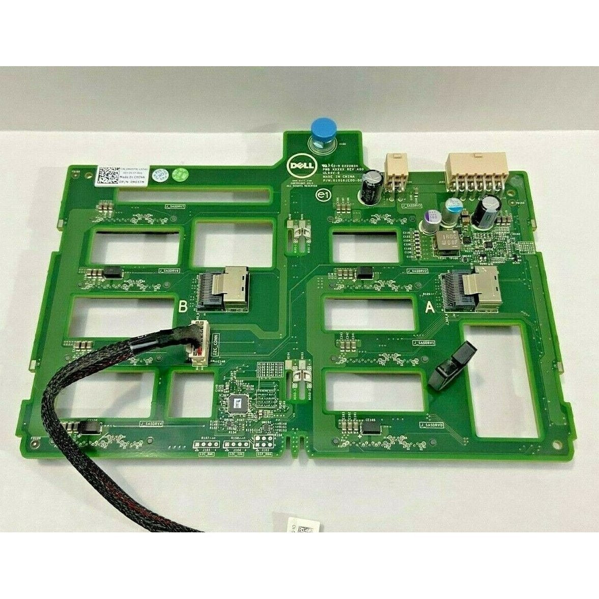 Dell Poweredge T320 T420 T620 - 0M05TM  SAS-Backplane 8 Bay x 3.5"  w/Cables  658759245618 - AloinfoUSA