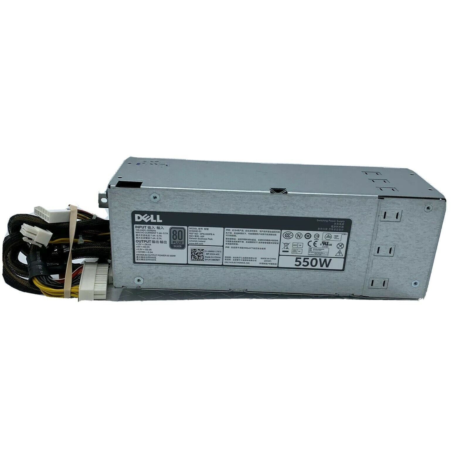 Dell PowerEdge T420 R520 550W Server Power Supply with Cables DH550E-S1 096R8Y - AloinfoUSA
