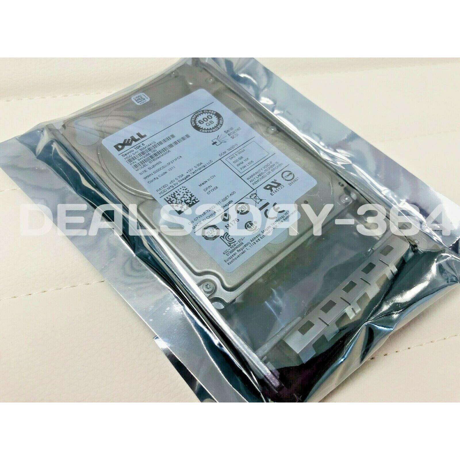 Disco Dell 7YX58 ST600MM0006 600GB 10K 6G SAS 2.5" Hard Drive 6091245557194 - AloinfoUSA