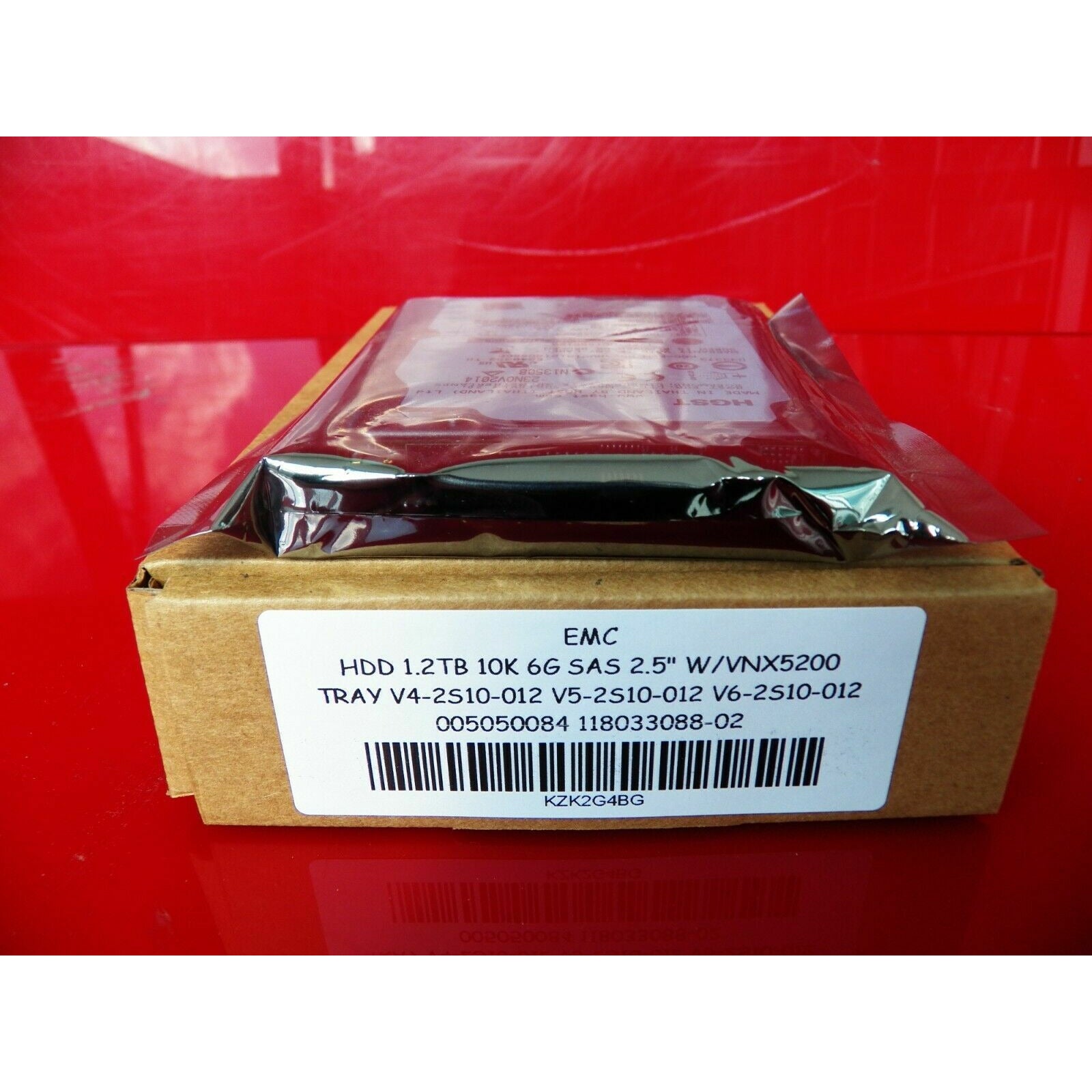 EMC 1.2TB 10K 6G SAS 2.5"   V4-2S10-012 V5-2S10-012 V6-2S10-012 005050084 - AloinfoUSA