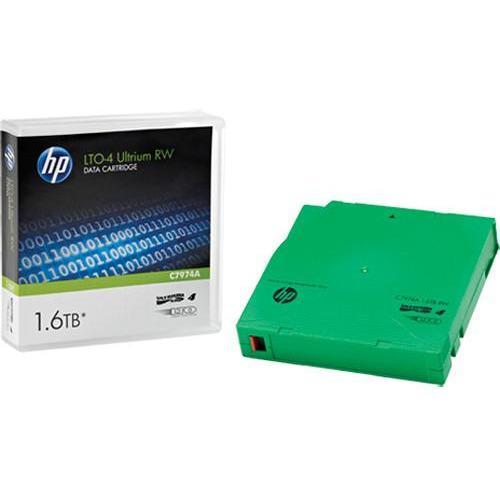 Fita HP DAT LTO-4 Ultrium RW Data Cartridge 1.6TB C7974a - AloinfoUSA