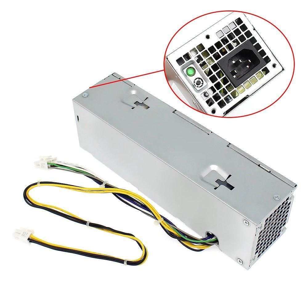 Fuente 255W L255AS-00 PS-3261-2DF Power Supply for Dell Optiplex 3020 7020 9020 Precision T1700 Small Form Factor (SFF) Systems Part Number: YH9D7 R7PPW NT1XP 3XRJ0 V9MVK FP16X T4GWM M9GW7 FN3MN - AloinfoUSA