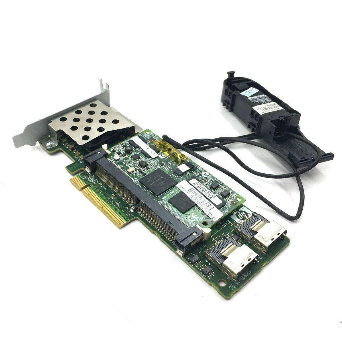 HP 572532-B21 Smart Array P410 512 MB FBWC controller raid + 571436-002 Battery 884962119556 - AloinfoUSA