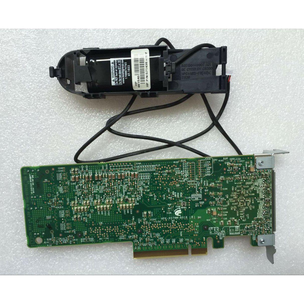 HP 572532-B21 Smart Array P410 512 MB FBWC controller raid + 571436-002 Battery 884962119556 - AloinfoUSA