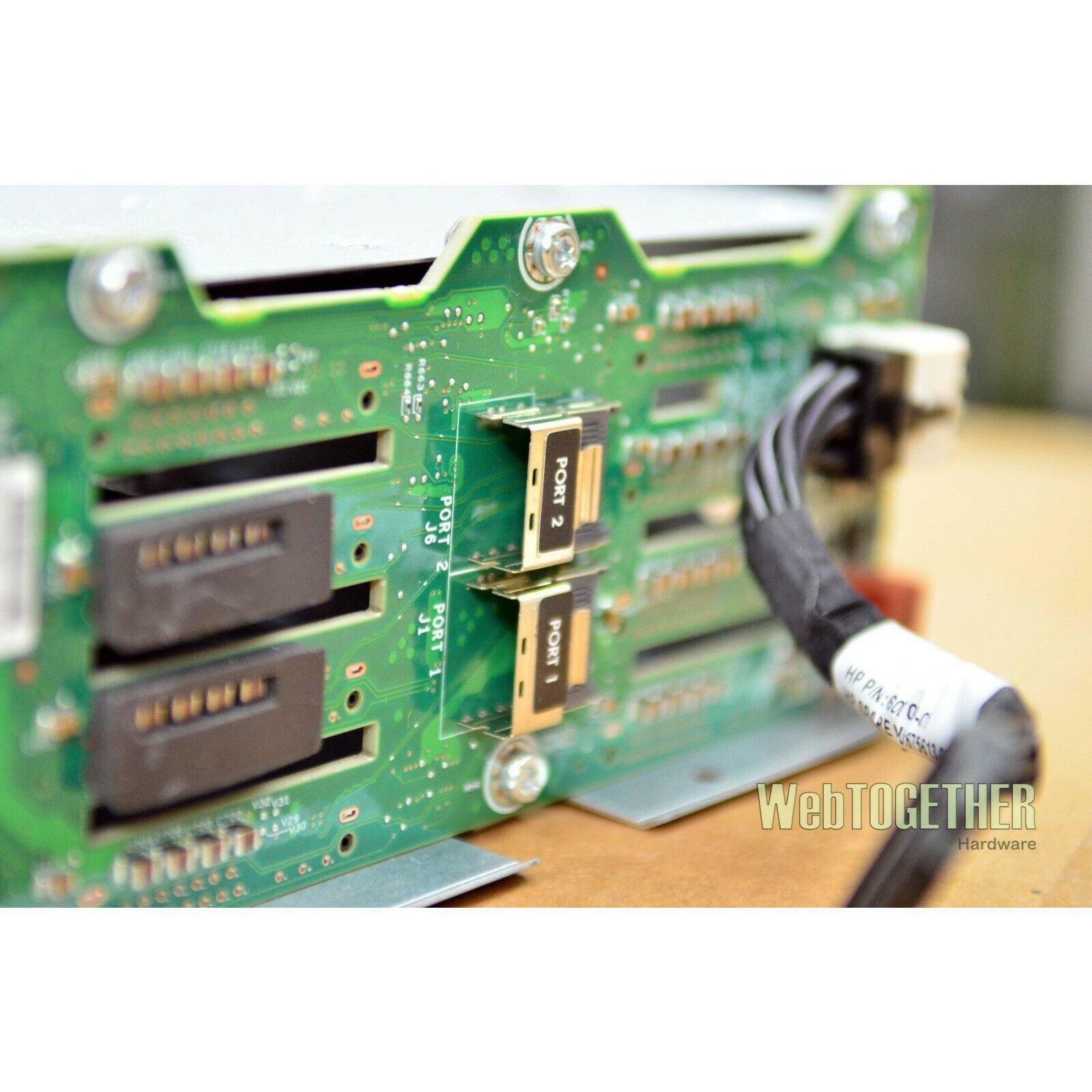 HP 670943-001 DL380P GEN8 8-BAY SFF DRIVE CAGE 643705-001 672146-001 660709-001 - AloinfoUSA