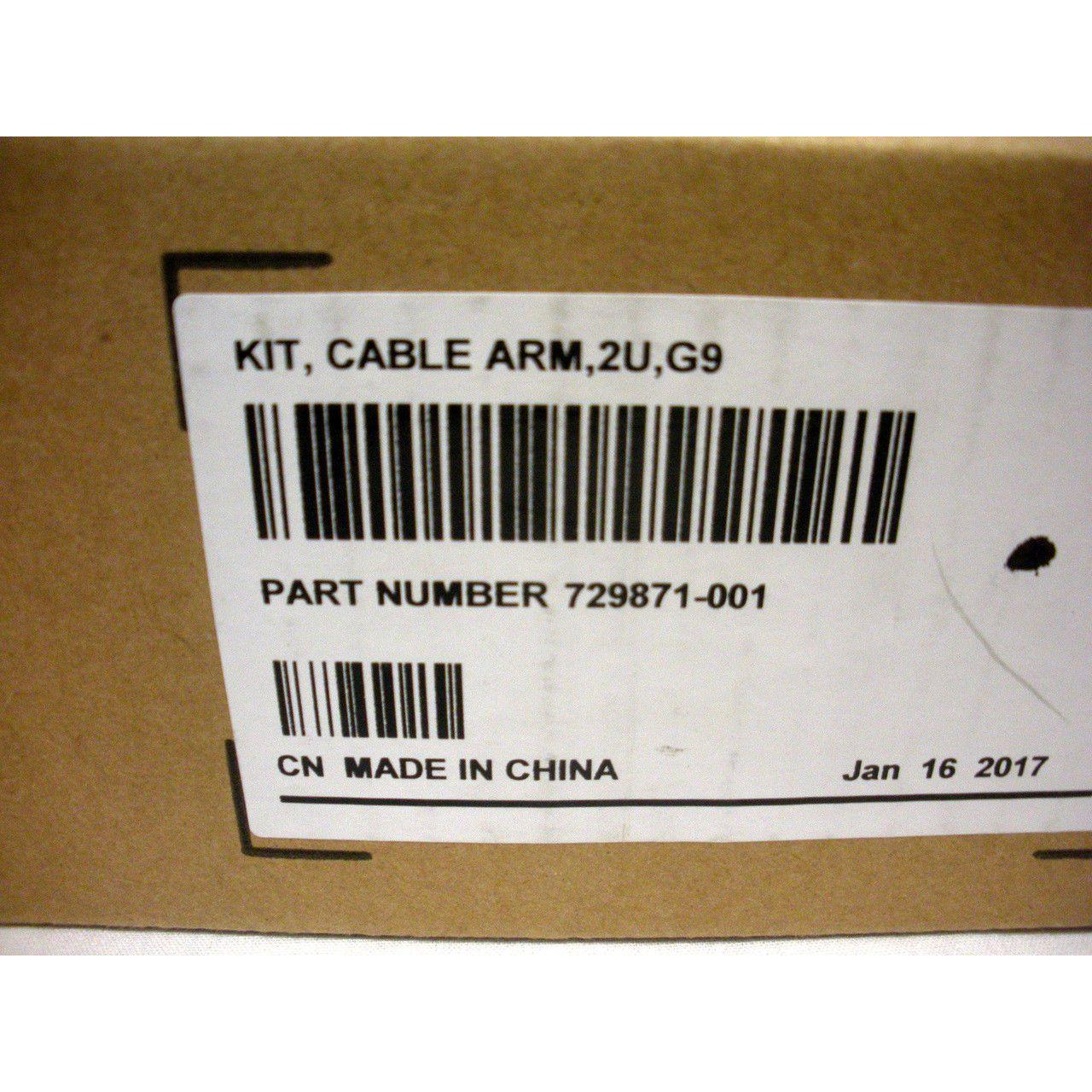 HP 733664-B21 729871-001 2U G9 Cable Management Arm for Easy Install Rail Kit 8877586091256 - AloinfoUSA