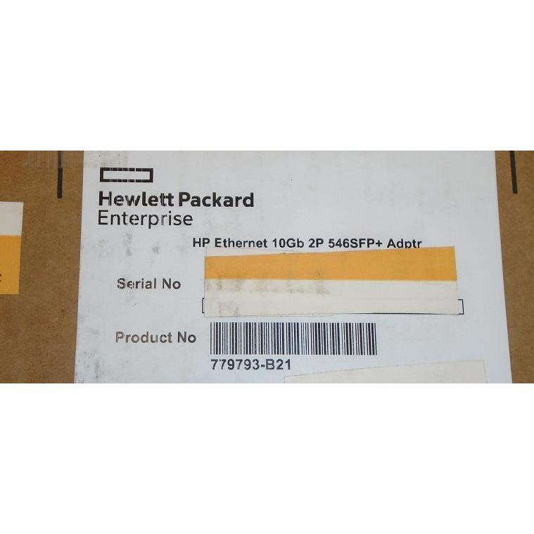 HP 779793-B21 Ethernet 10GB 2P 546SFP+ Network Adapter PCIe 3.0 - AloinfoUSA