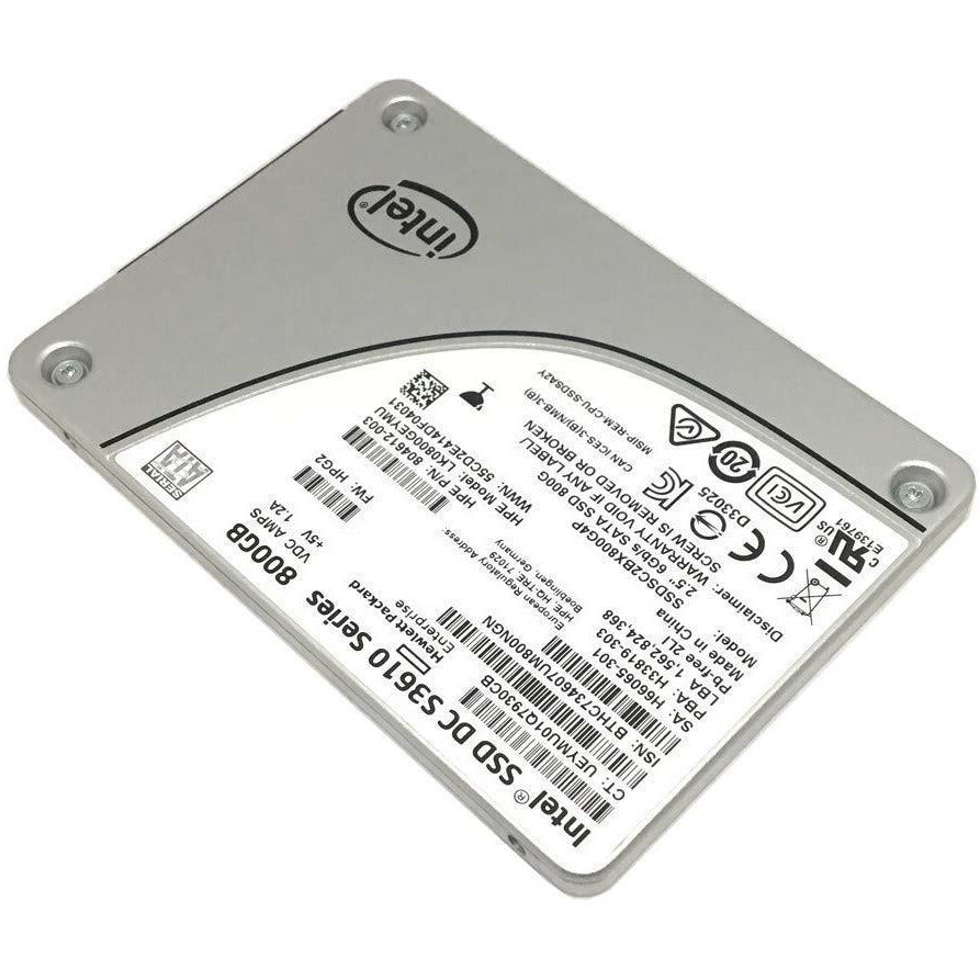 HP 804612-003 Intel DC S3610 Series 800GB 2.5-inch 7mm SATA III MLC (6.0Gb/s) Internal Solid State Drive (SSD) SSDSC2BX800G4P - AloinfoUSA