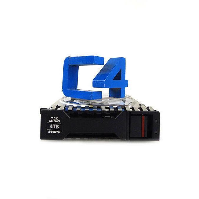 HP 839081-001 4TB SAS 3.5 7.SK 6G SC HARD DRIVE 695507-008 844894-001 - AloinfoUSA