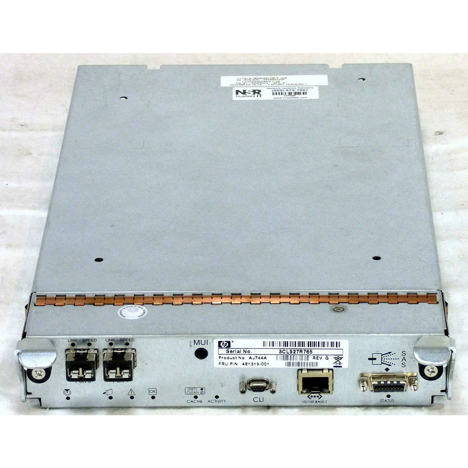 HP AJ744A StorageWorks MSA2000fc SAS RAID Controller - 481319-001 - AloinfoUSA