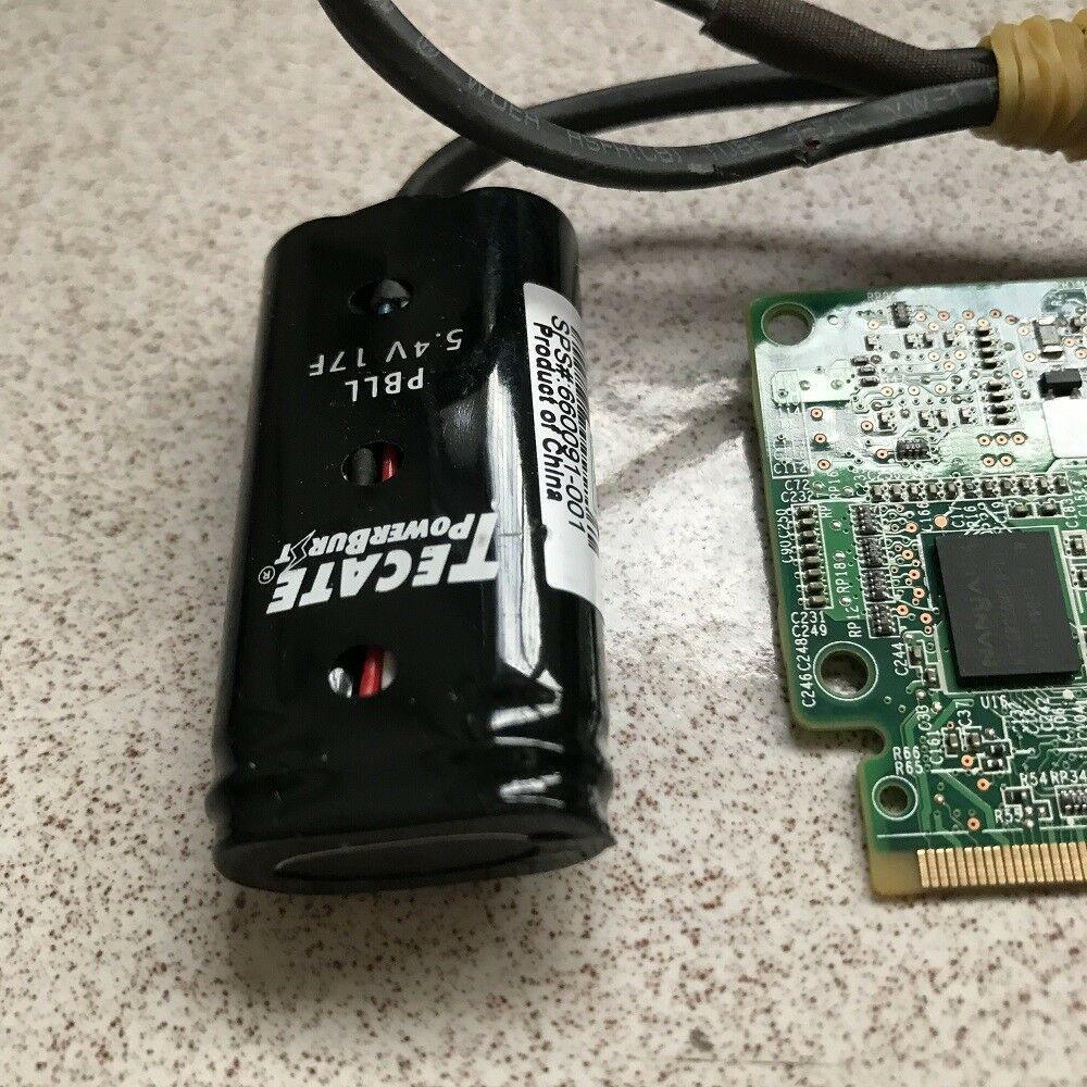 HP Smart Array P222 P420 P421 1GB FBWC Cache Module With Battery 633542-001 - AloinfoUSA