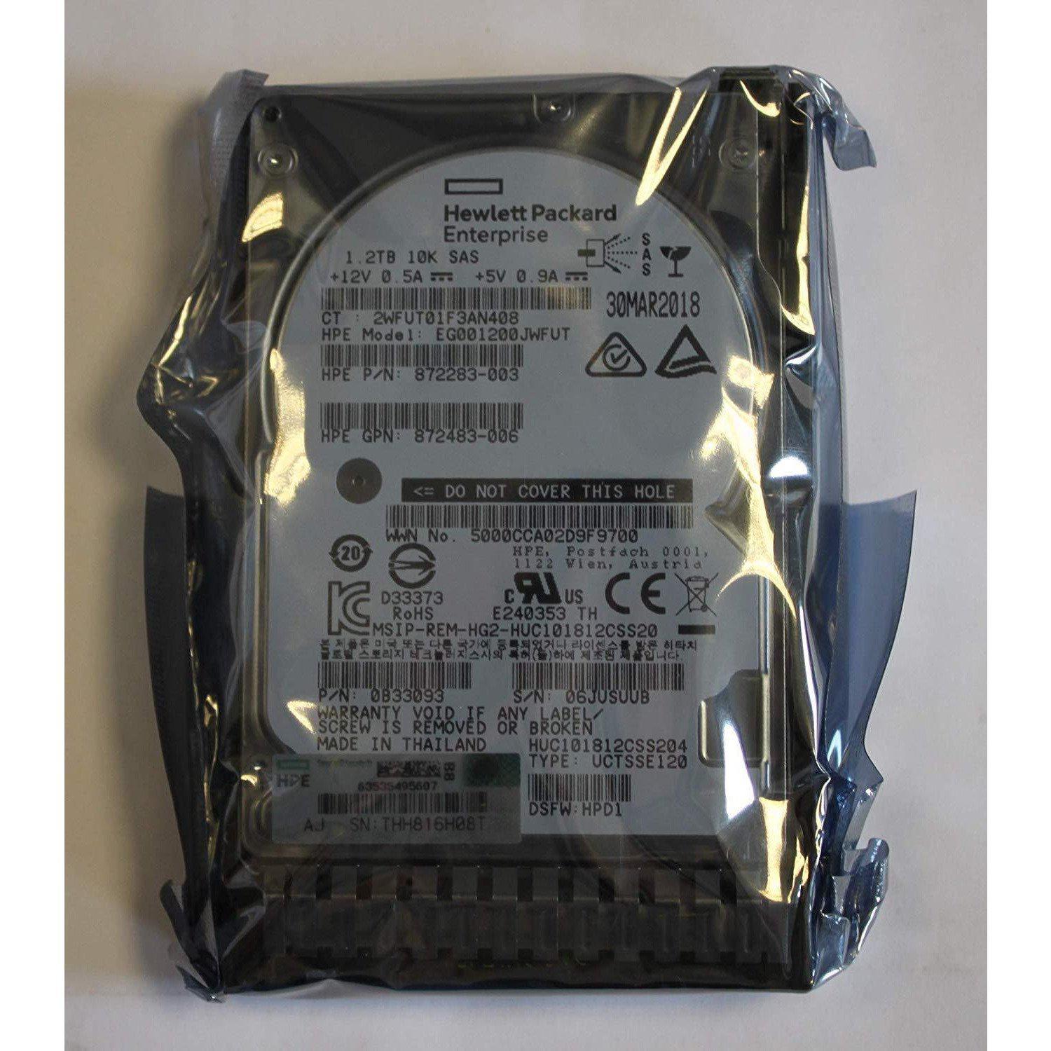 HPE Enterprise Hard Drive - Hot-Swap (872479-B21) - AloinfoUSA