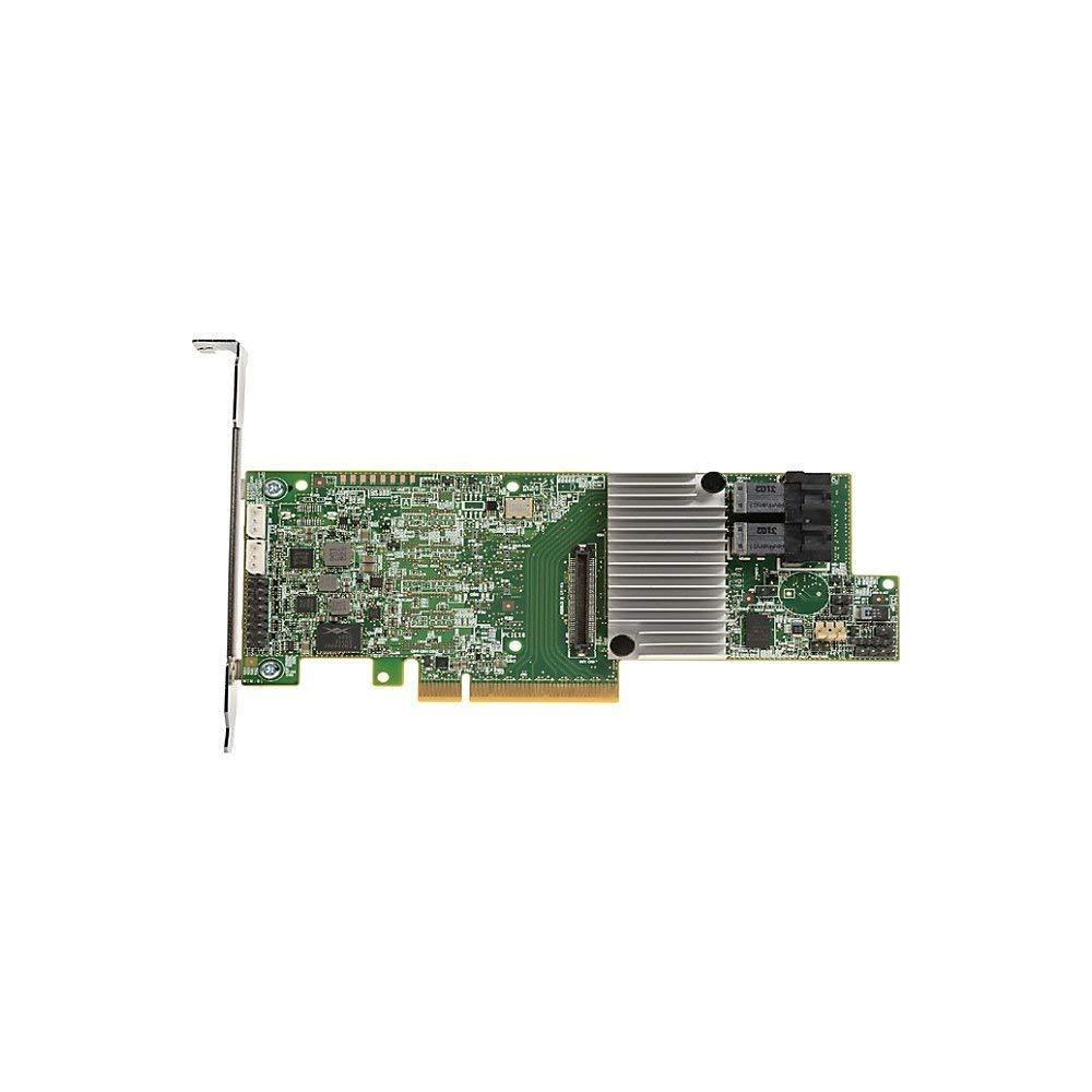 LSI MegaRAID SAS 9361-8i 8-Port 12Gb/s SATA+SAS PCI-Express 3.0 Low Profile RAID Controller, Single - AloinfoUSA