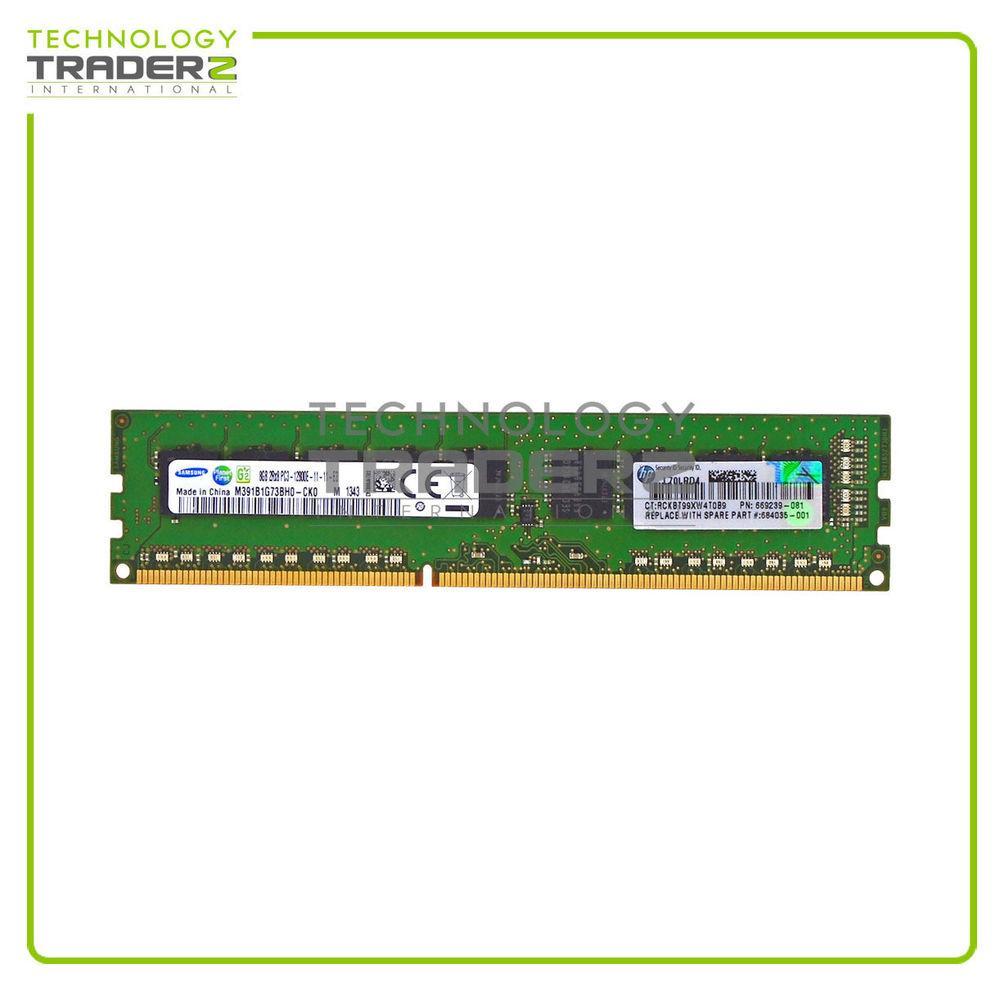 Memoria 669324-B21 HP 8GB PC3-12800 DDR3-1600MHz ECC Unbuffered Memory Module 669239-081 4948382869227 - AloinfoUSA