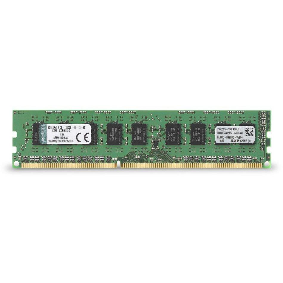 Memoria 8GB DDR3 1600MHz 240-Pin ECC DIMM PC3-12800 para IBM KTM-SX316e/8G - AloinfoUSA