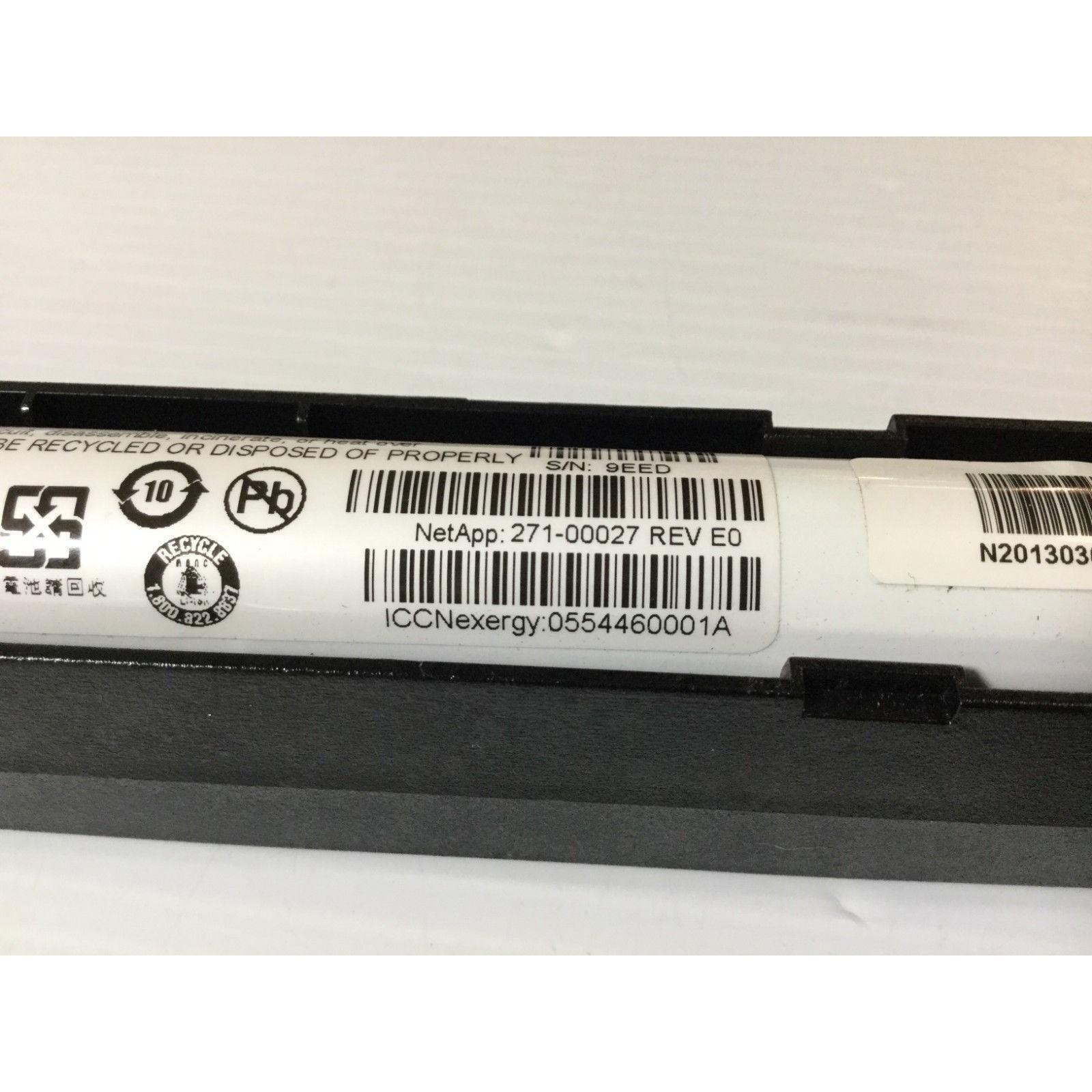 NETAPP 111-00750+C0 271-00027 REV E0 FAS xxxx LI-ION RECHARGEABLE BATTERY - AloinfoUSA
