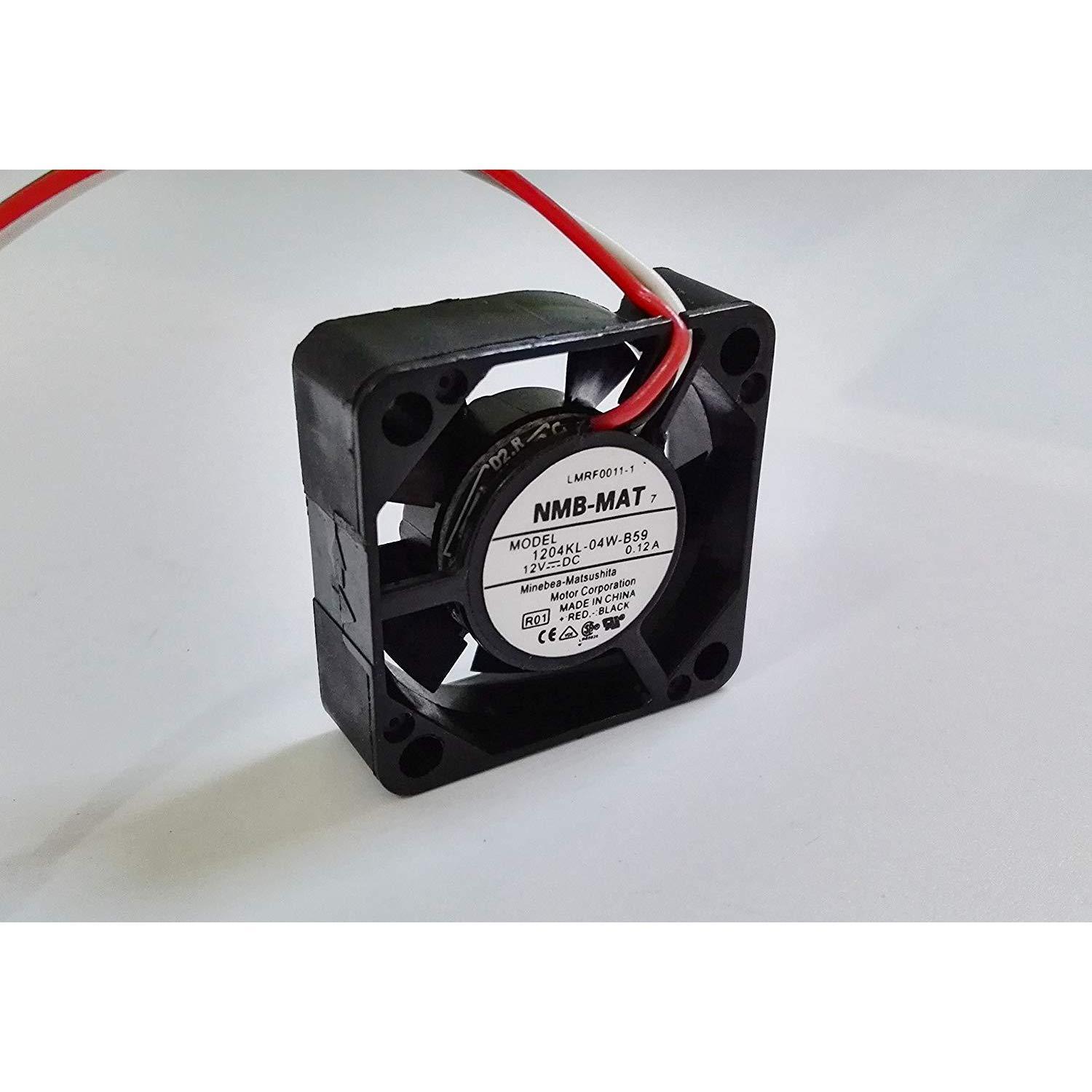 NMB 1204KL-04W-B59 30mm x 10mm Wired Router Cooler Cooling Fan DC 12V 0.12A 3Pin - AloinfoUSA