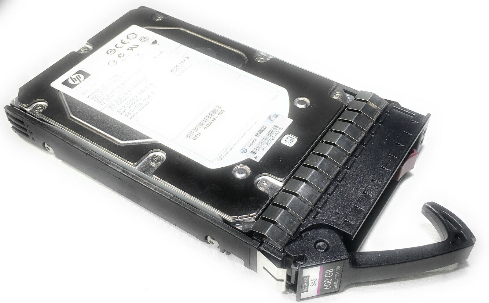 HD 600GB SAS 15k RPM 3.5" DP 6G Hot Plug para HP 533871-003 - AloTechInfoUSA