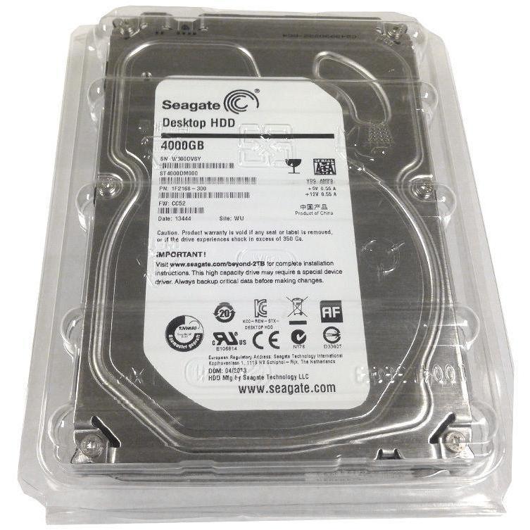 Seagate ST4000DM000 4TB 5900RPM 64MB SATA III 6.0Gb/s 3.5" Desktop Hard Drive  763649036327 - AloinfoUSA