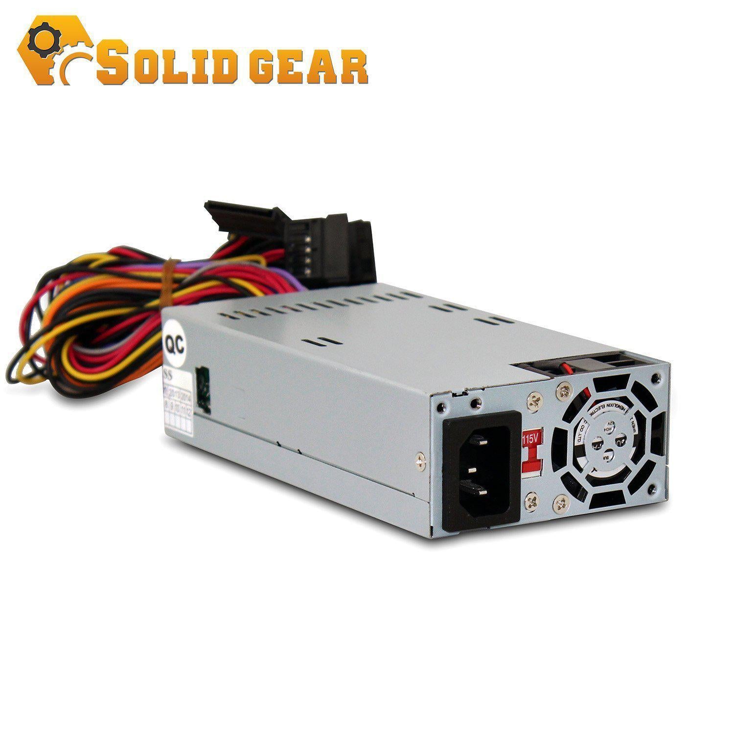 Solid Gear SDGR-FLEX220 220W Mini-ITX / FLEX ATX Power Supply - AloinfoUSA