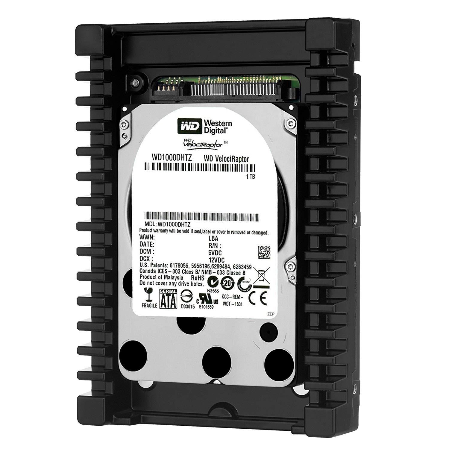 WD VelociRaptor 500 GB Workstation Hard Drive: 3.5 Inch, 10000 RPM, SATA III, 64 MB Cache - WD5000HHTZ - AloinfoUSA